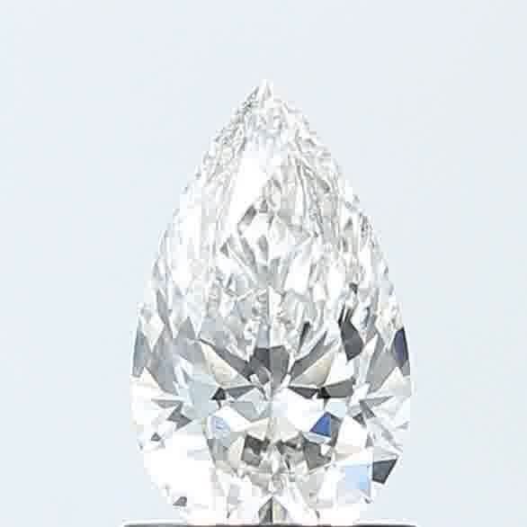 1.02ct G SI1 Rare Carat Ideal Cut Pear Lab Grown Diamond