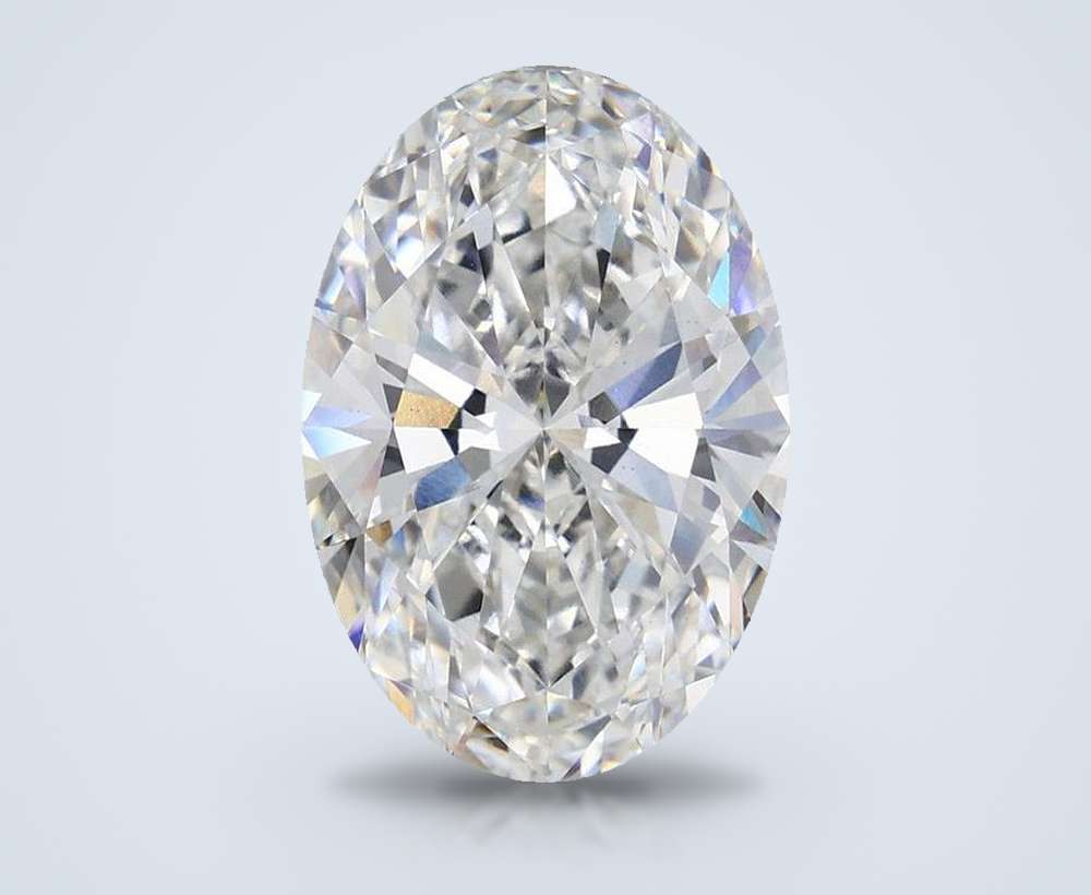 7.30 Carat Oval Lab Diamond