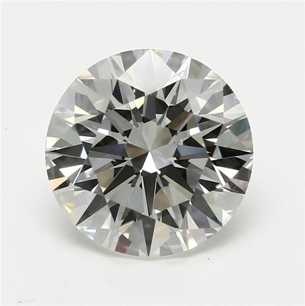 2.10ct K IF Rare Carat Ideal Cut Round Diamond