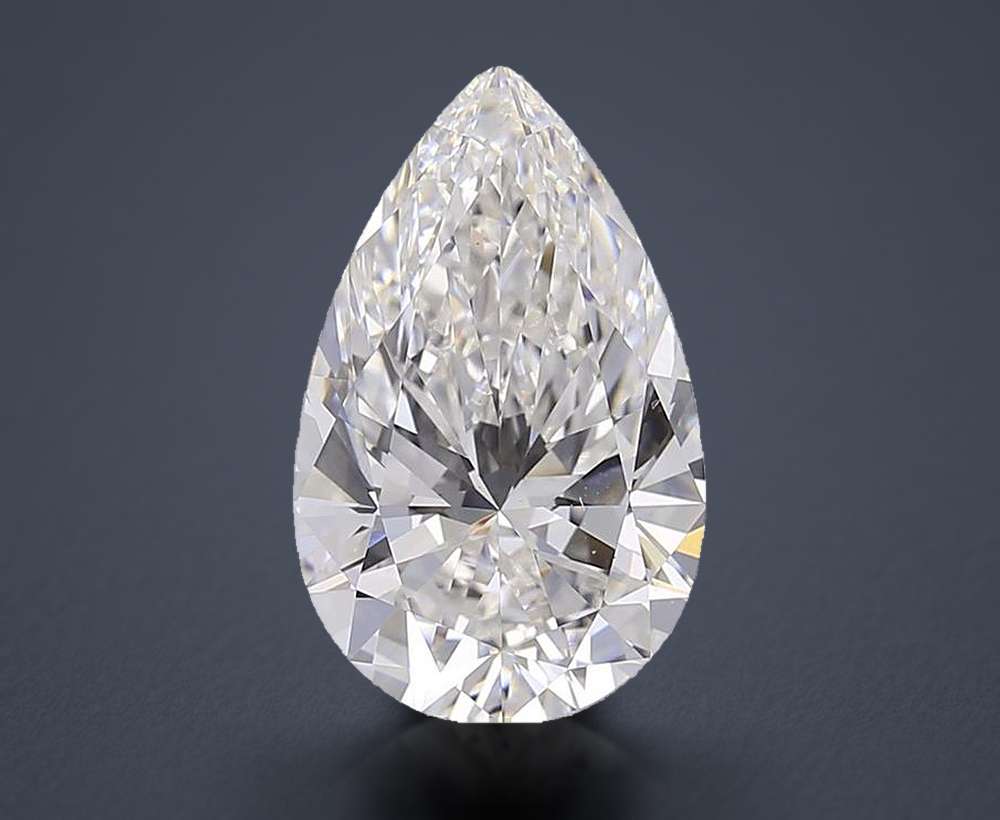 5.71 Carat Pear Lab Diamond
