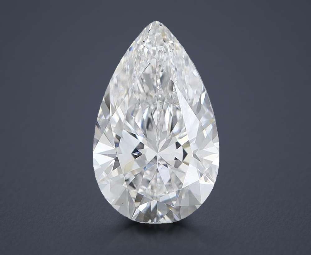 3.07 Carat Pear Lab Diamond