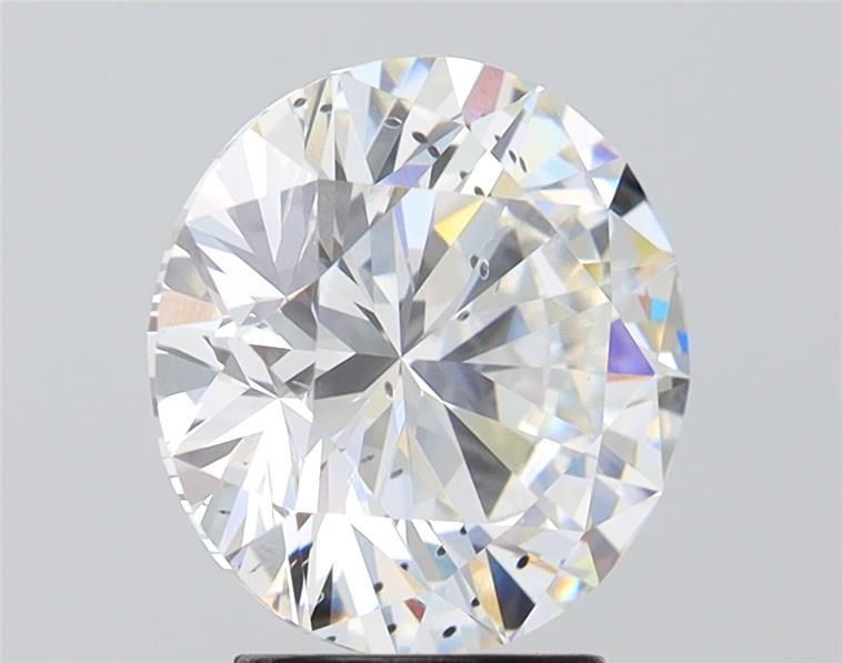 3.34ct F SI1 Rare Carat Ideal Cut Round Lab Grown Diamond