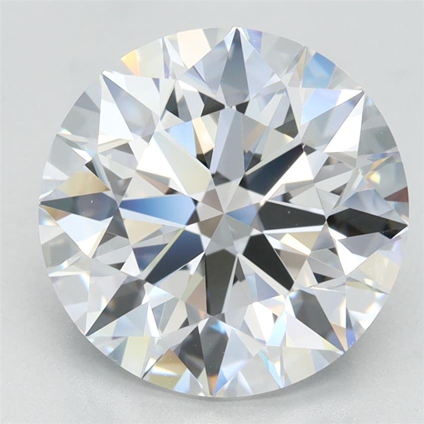 3.66ct E VVS1 Rare Carat Ideal Cut Round Lab Grown Diamond