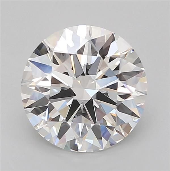 3.00ct F VVS2 Rare Carat Ideal Cut Round Lab Grown Diamond