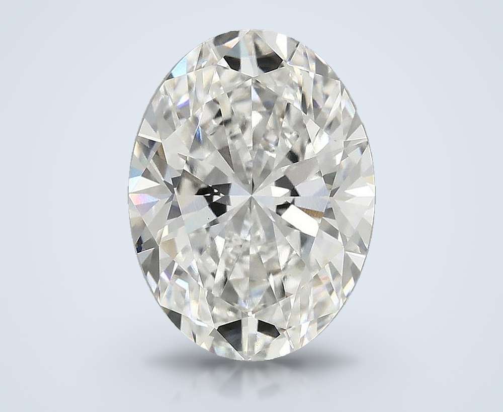 3.42 Carat Oval Lab Diamond