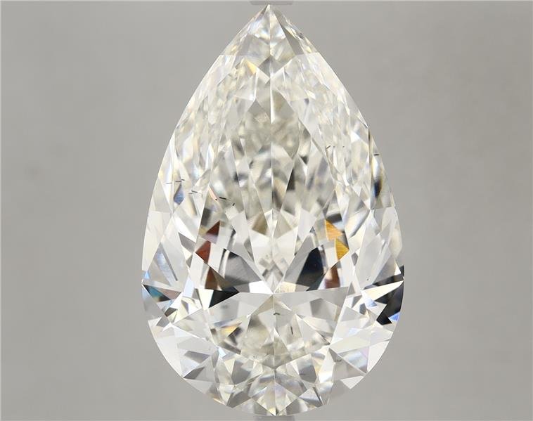 11.11ct H VS2 Rare Carat Ideal Cut Pear Lab Grown Diamond