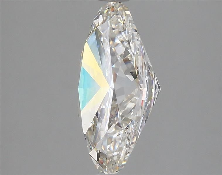 2.66ct H VS2 Rare Carat Ideal Cut Oval Lab Grown Diamond