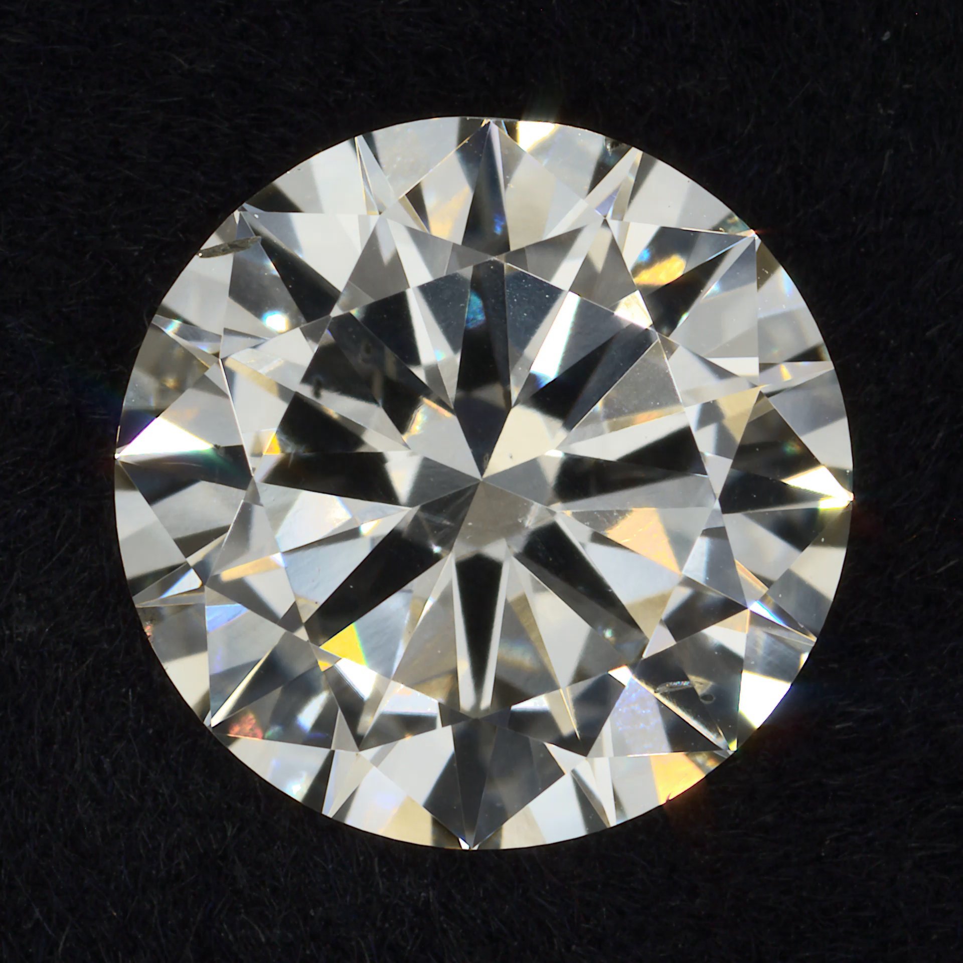 1.50ct K SI1 Very Good Cut Round Lab Grown Diamond