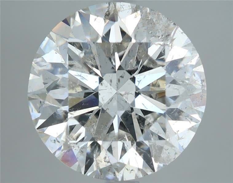 5.01ct G SI2 Excellent Cut Round Diamond