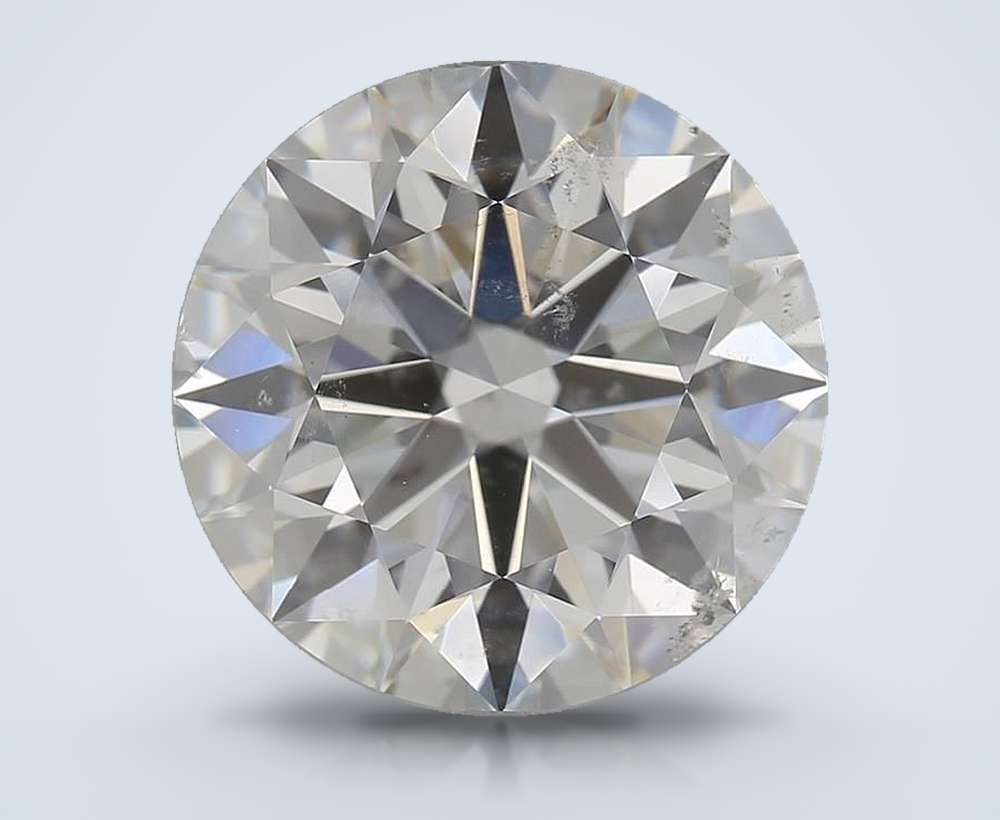4.04 Carat Round Natural Diamond