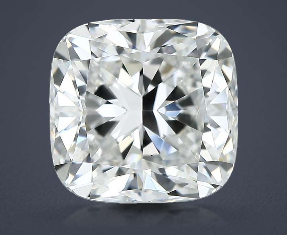 1.71 Carat Cushion Natural Diamond