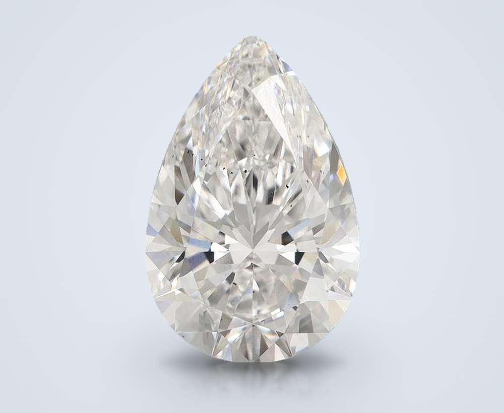 7.65 Carat Pear Lab Diamond