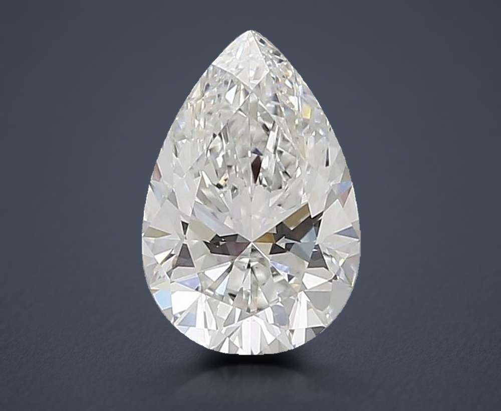 1.60 Carat Pear Lab Diamond