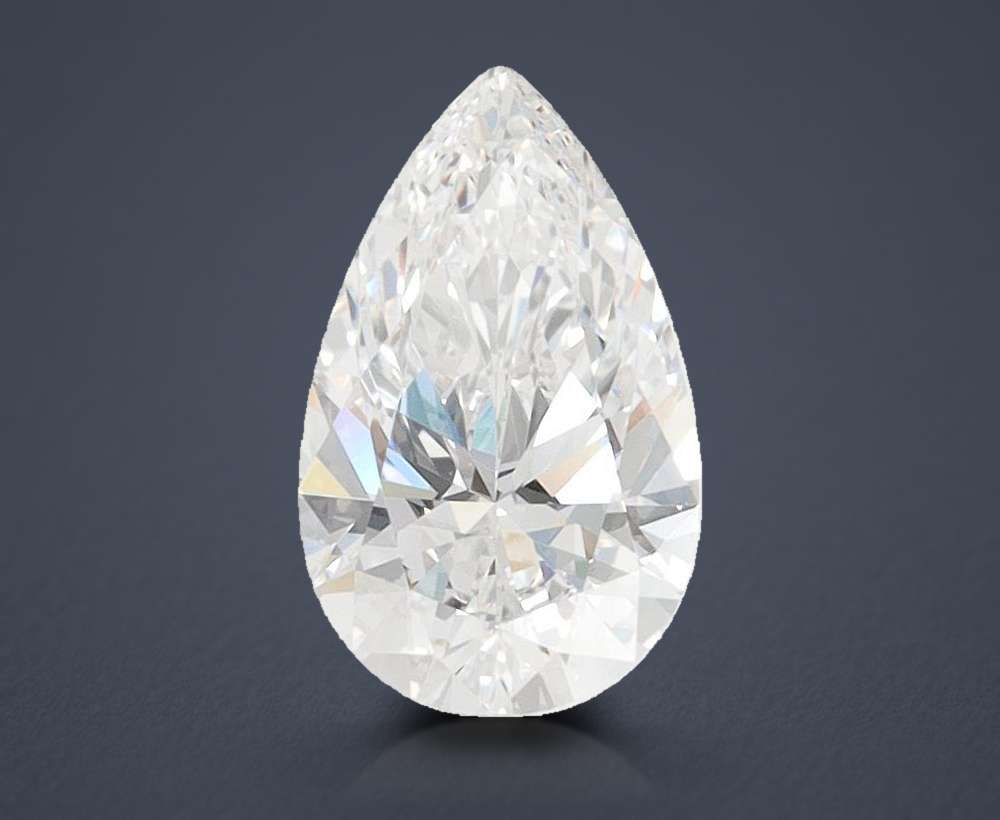 1.22 Carat Pear Lab Diamond