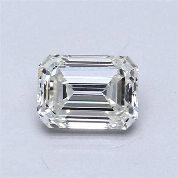 0.71ct J IF Rare Carat Ideal Cut Emerald Diamond