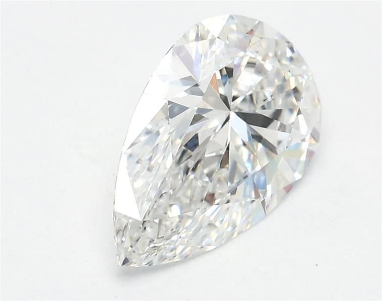 1.09ct E VS2 Rare Carat Ideal Cut Pear Lab Grown Diamond