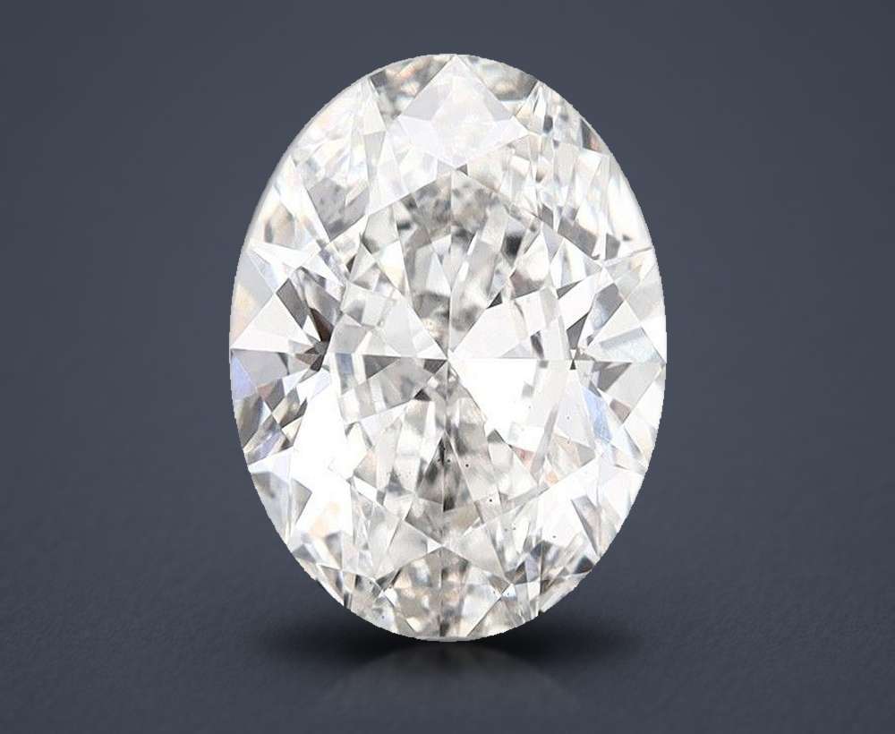 2.72 Carat Oval Lab Diamond