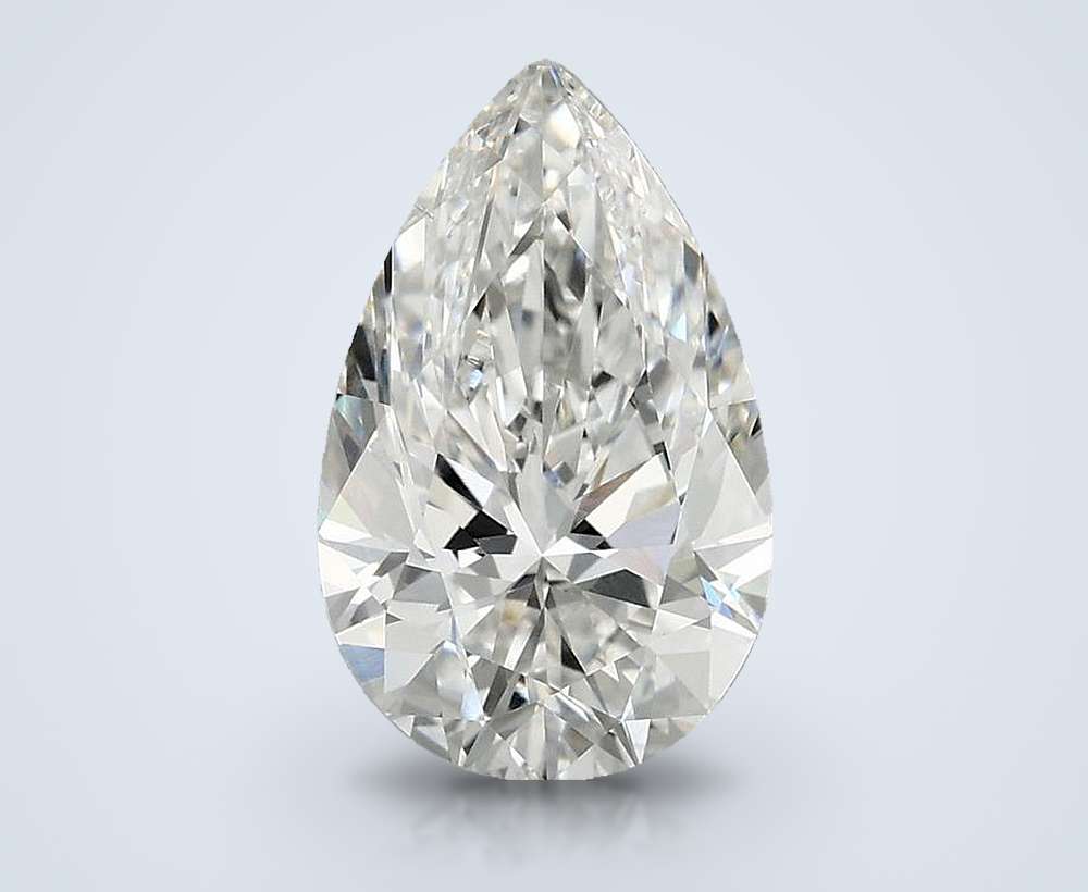 2.75 Carat Pear Lab Diamond