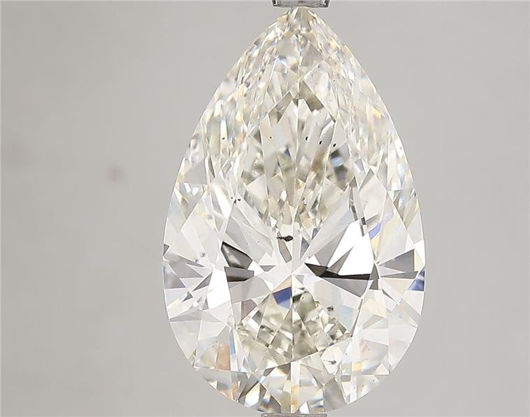 5.03ct J SI1 Rare Carat Ideal Cut Pear Lab Grown Diamond