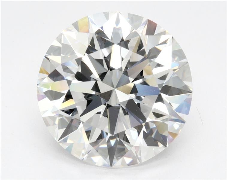 5.02ct D VVS2 Rare Carat Ideal Cut Round Lab Grown Diamond