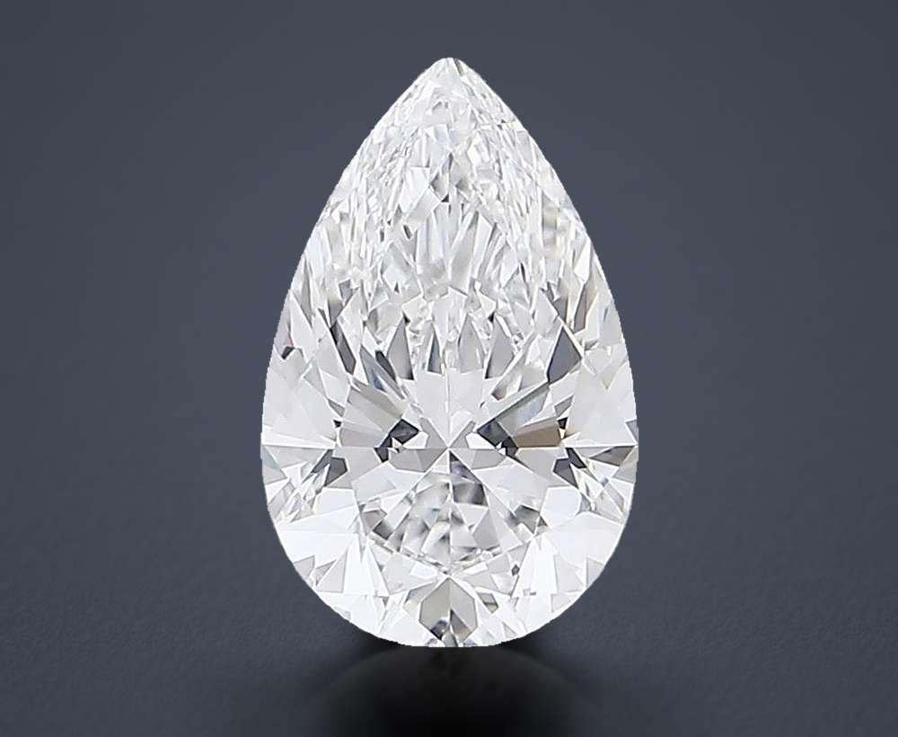 3.02 Carat Pear Lab Diamond