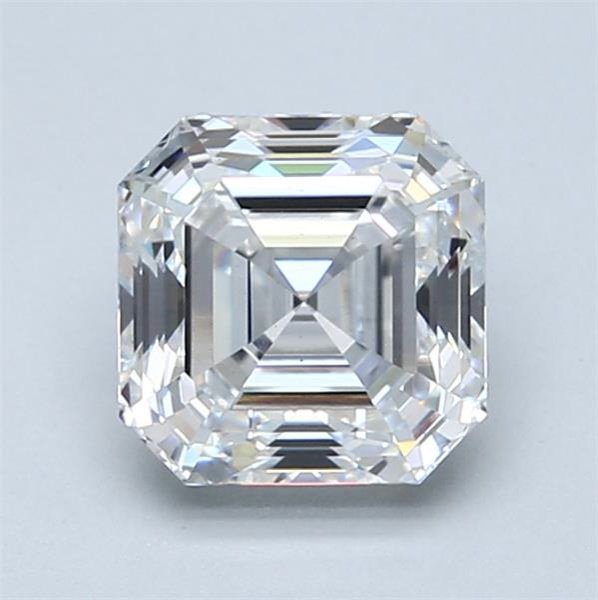 1.85ct E VS1 Rare Carat Ideal Cut Asscher Lab Grown Diamond