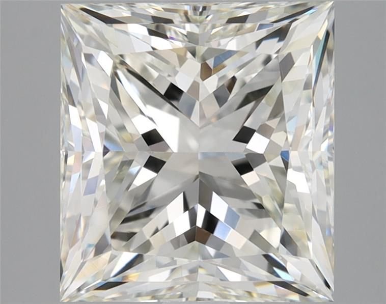 3.16ct H VVS2 Very Good Cut Princess Diamond