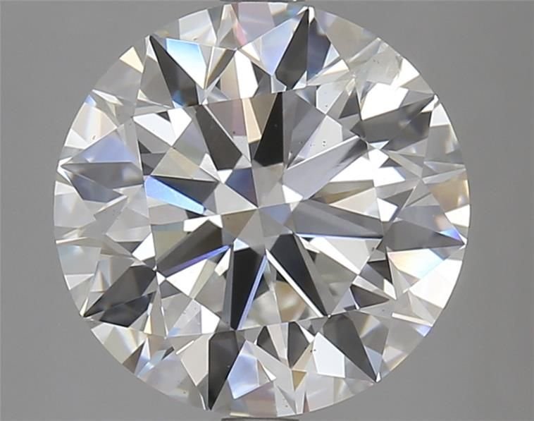 5.02ct G SI2 Rare Carat Ideal Cut Round Lab Grown Diamond