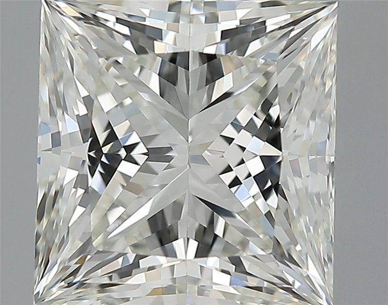 5.68ct I VVS1 Rare Carat Ideal Cut Princess Diamond