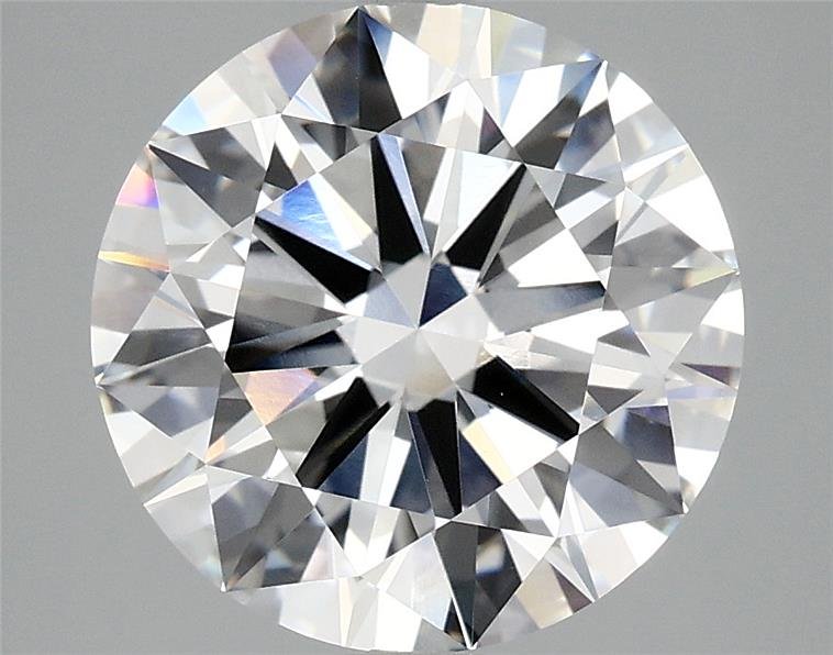 3.98 Carat Round Lab Diamond