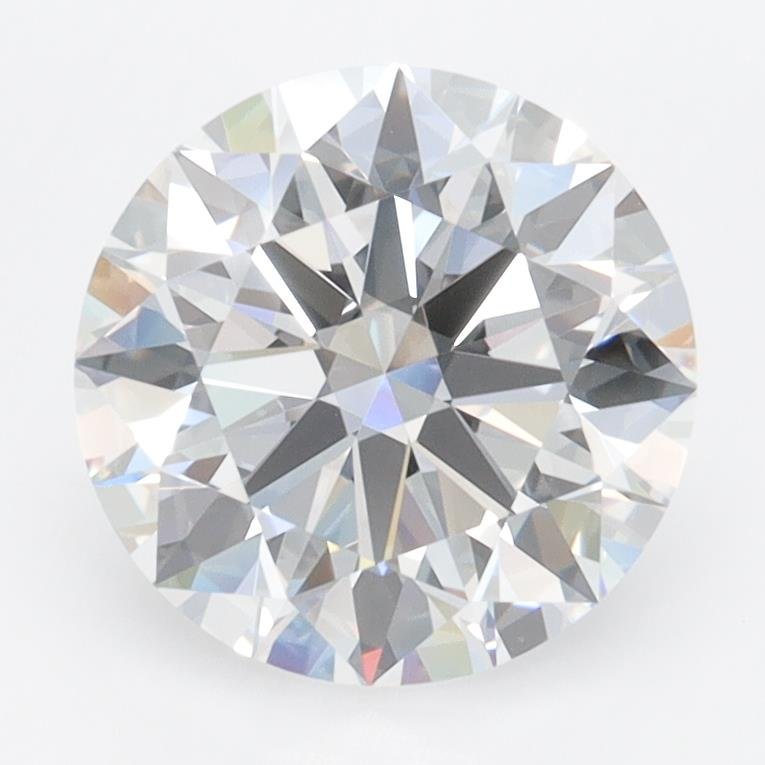 2.45ct D VVS1 Rare Carat Ideal Cut Round Lab Grown Diamond