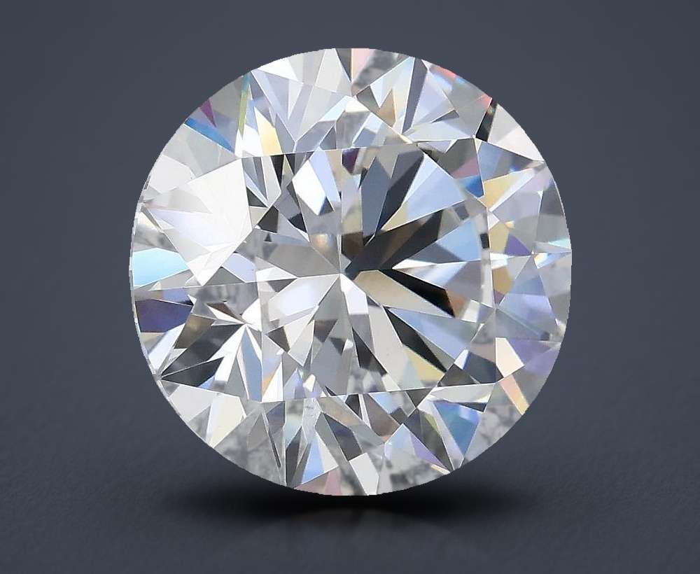 4.02 Carat Round Lab Diamond