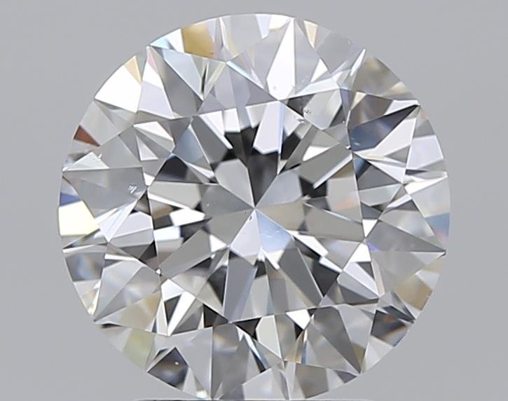 2.50ct F VS2 Rare Carat Ideal Cut Round Diamond