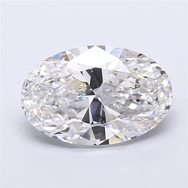 4.00ct E VVS2 Rare Carat Ideal Cut Oval Lab Grown Diamond