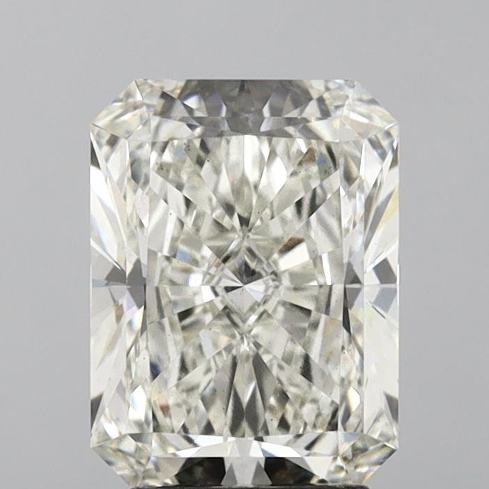 3.08ct H VS2 Rare Carat Ideal Cut Radiant Lab Grown Diamond