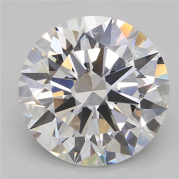 2.79ct F VS1 Excellent Cut Round Lab Grown Diamond