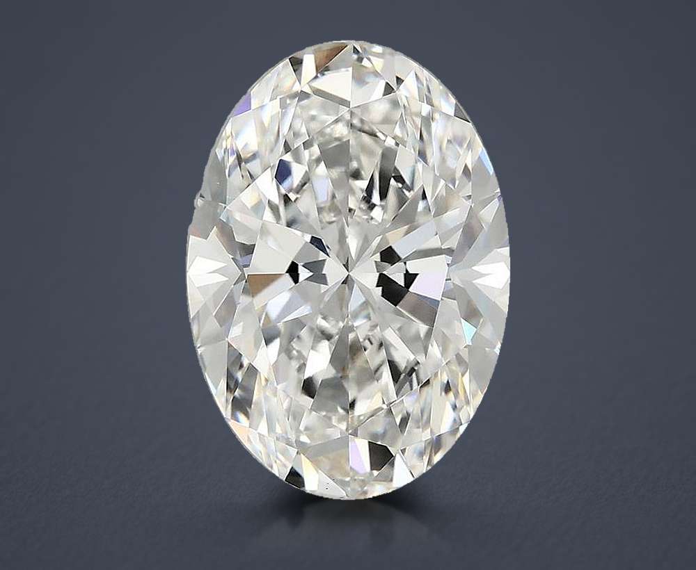 4.78 Carat Oval Lab Diamond
