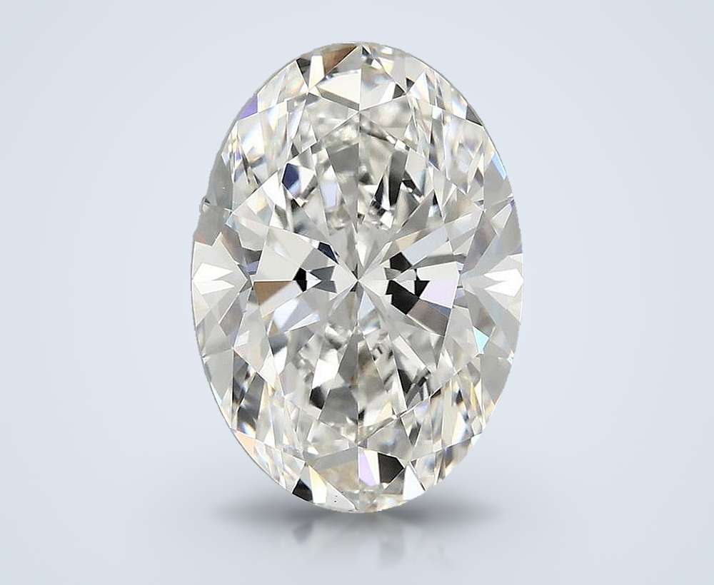 4.78 Carat Oval Lab Diamond