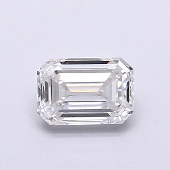 0.54ct D VVS2 Excellent Cut Emerald Lab Grown Diamond