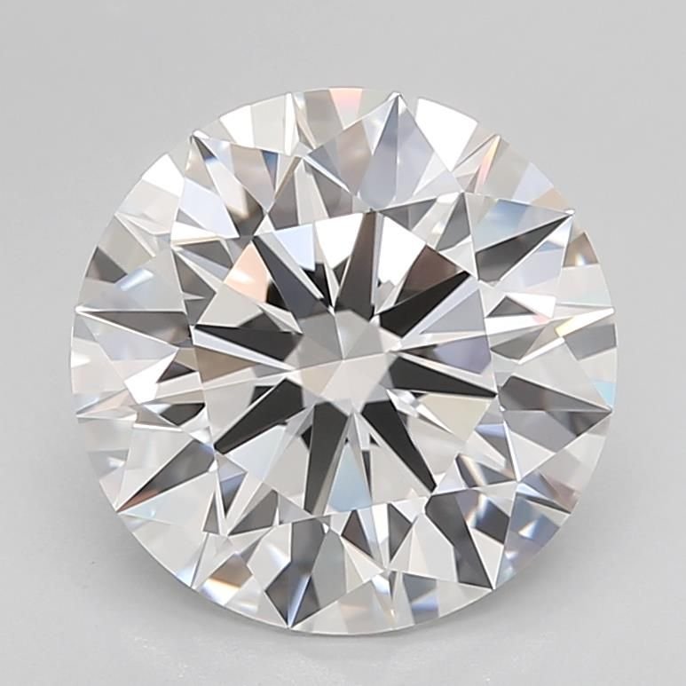 4.02ct E IF Rare Carat Ideal Cut Round Lab Grown Diamond