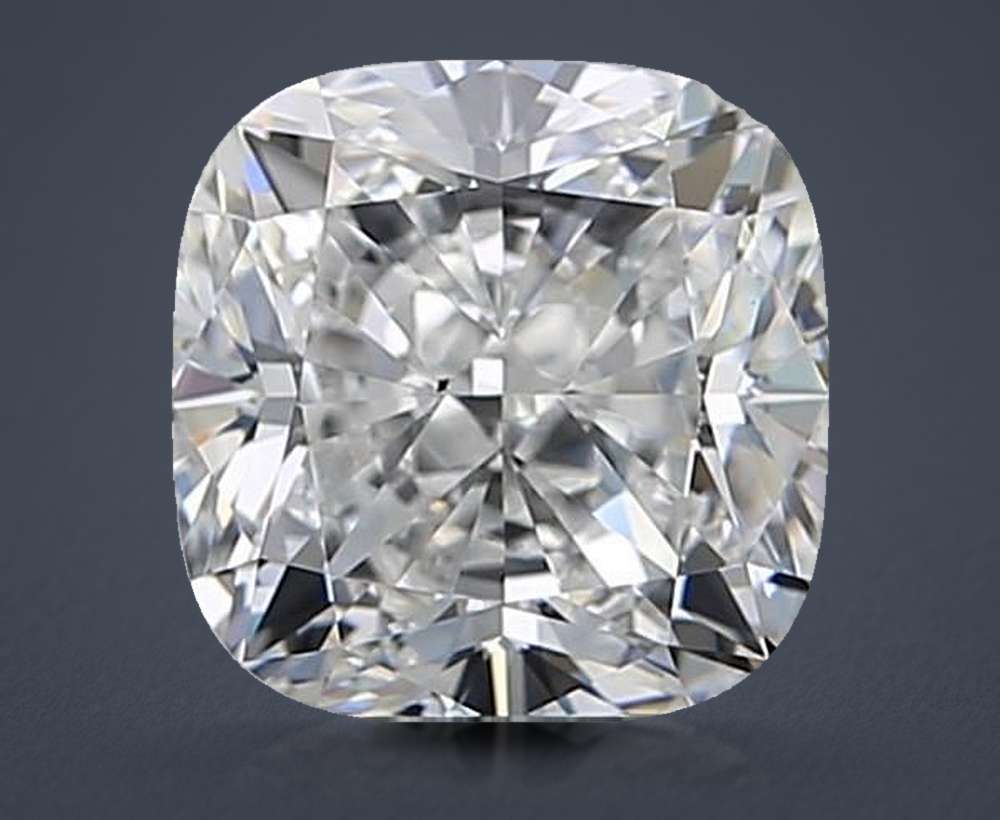 1.71 Carat Cushion Natural Diamond