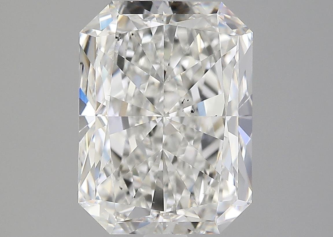 5.06ct H VS2 Rare Carat Ideal Cut Radiant Diamond