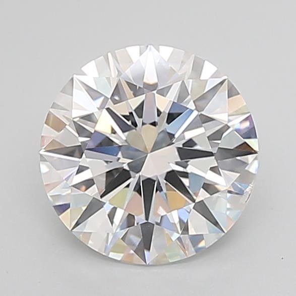 3.03ct D SI1 Rare Carat Ideal Cut Round Lab Grown Diamond