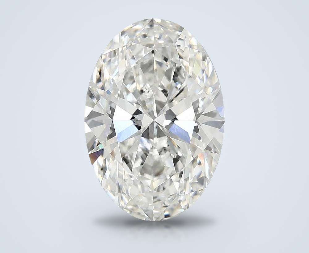 3.67 Carat Oval Lab Diamond