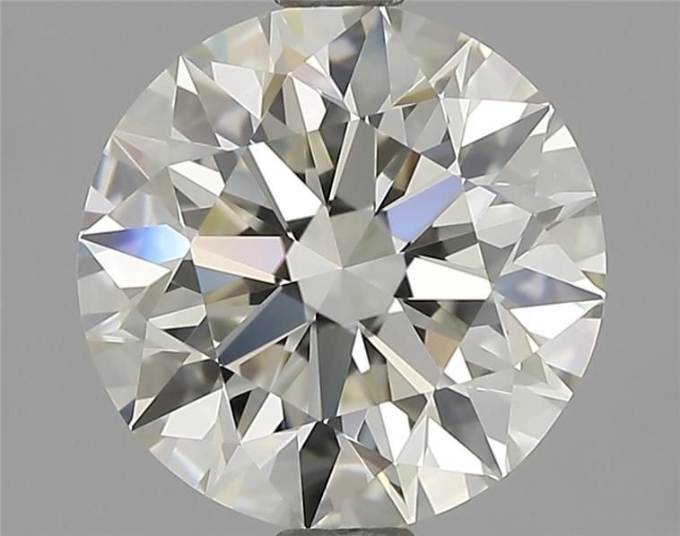 1.71ct K IF Rare Carat Ideal Cut Round Diamond
