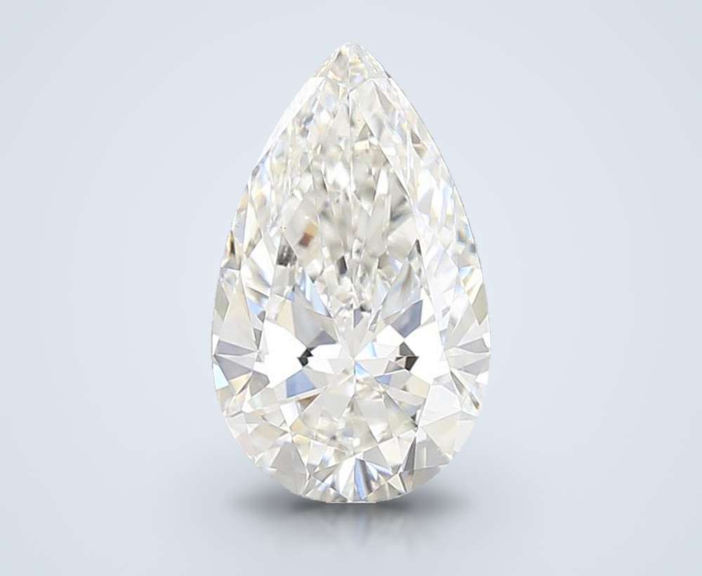 2.00 Carat Pear Lab Diamond