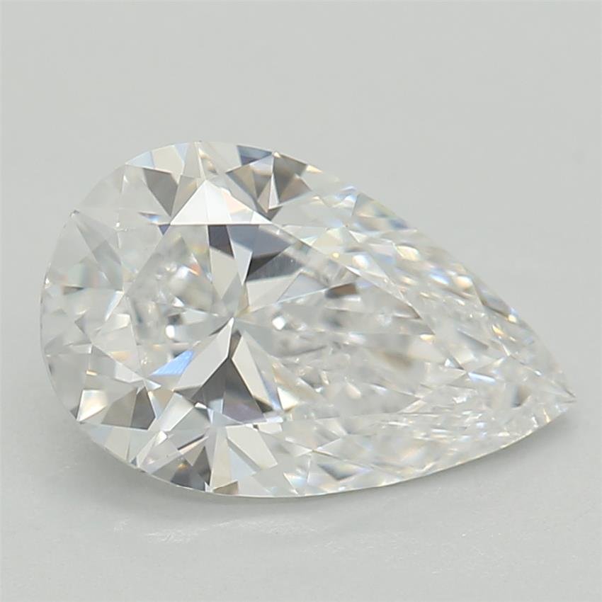 1.05ct D VVS2 Rare Carat Ideal Cut Pear Lab Grown Diamond