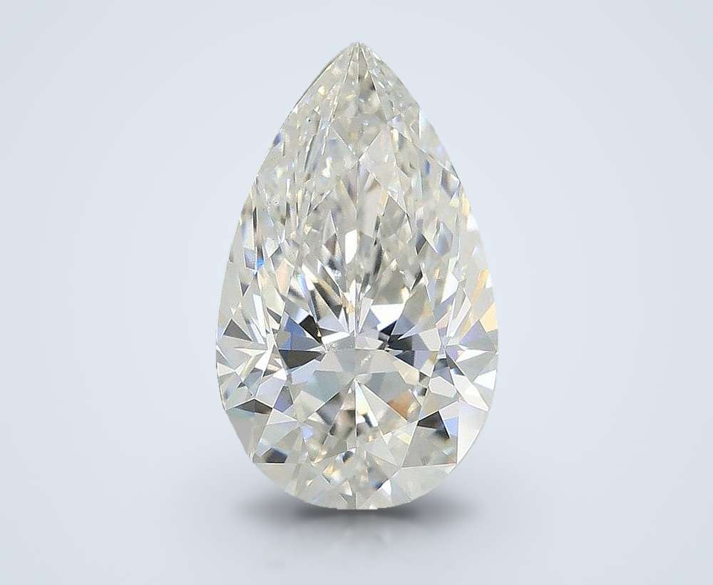 3.53 Carat Pear Lab Diamond