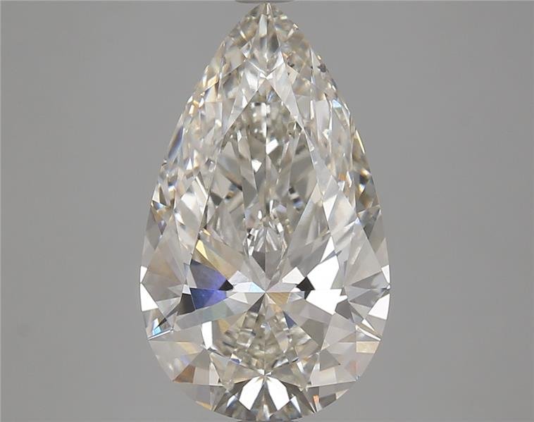 4.37ct I VS2 Rare Carat Ideal Cut Pear Lab Grown Diamond