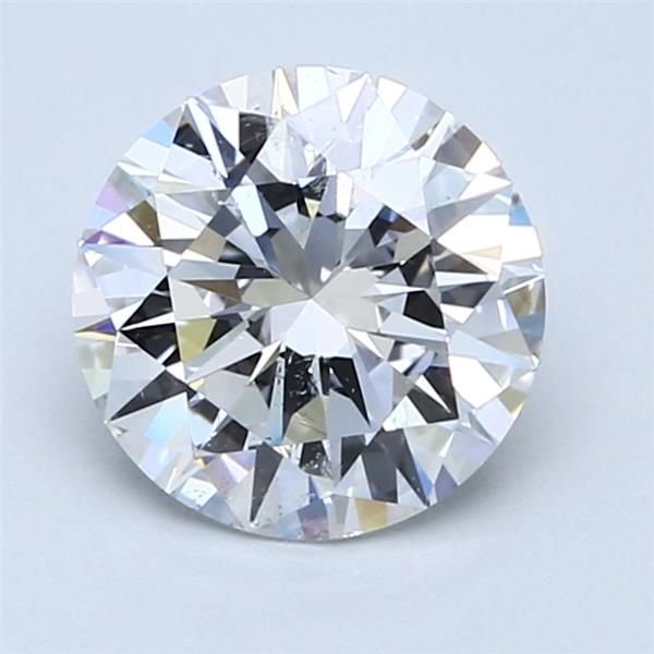 2.06ct D SI2 Excellent Cut Round Diamond